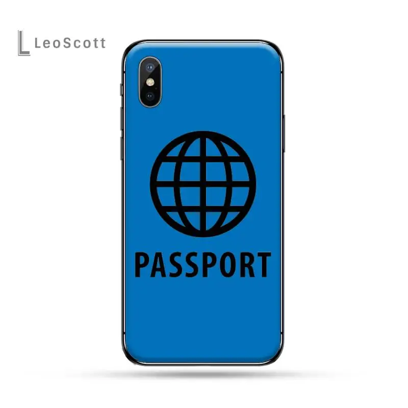 

Algerian Passport Travel notebook Phone Case for iPhone 11 12 pro XS MAX 8 7 6 6S Plus X 5S SE 2020 XR