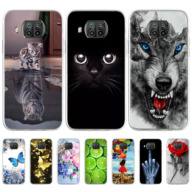 

Silicone Case For Xiaomi Mi Note 10 Pro 10T Lite Case Mi 11 A2 9T A3 Lite Note3 Ultra Black Shark 3 Pro Soft TPU Back Cover