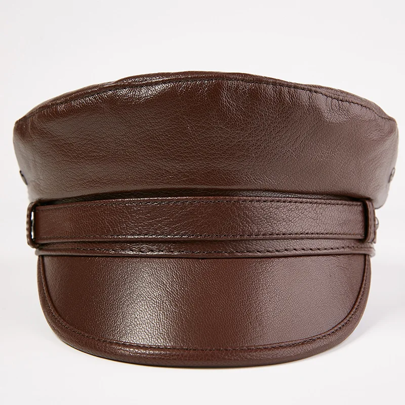 Овчины Натуральная кожа военные головные уборы Одежда высшего качества Германия