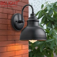 86light outdoor wall light fixture classical led sconces lamp waterproof ip65 for home porch villa