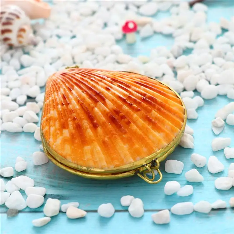 Сумка для ювелирных изделий из натуральной раковины креативный чехол хранения