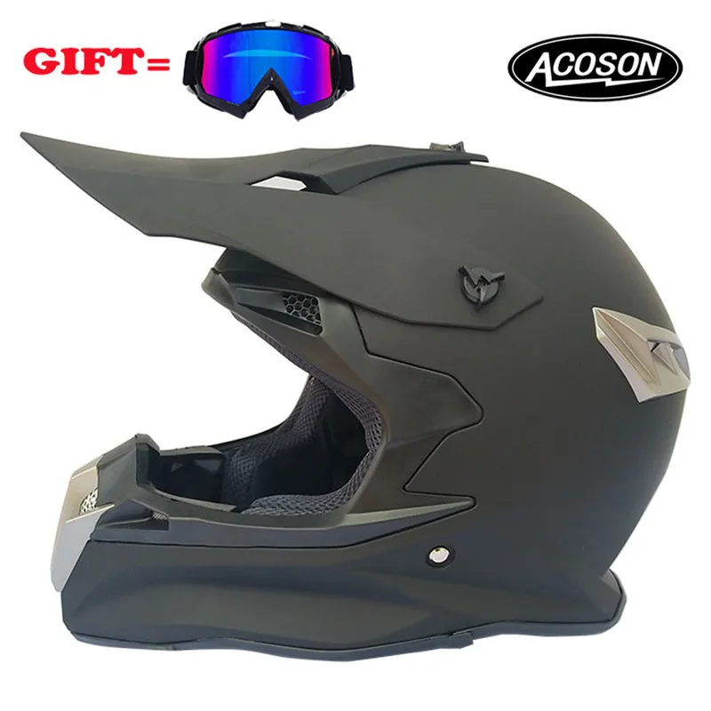 Motorcycle cross helmet for motorcycle helmet down MTB DH off road motorcycle cross racing helmet point with goggles