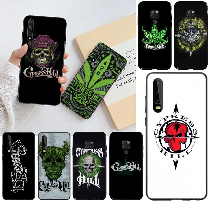 Чехол для телефона HPCHCJHM Cypress Hill arte de bandas с логотипом Huawei P40 P30 P20 lite Pro Mate 20 P Smart 2019