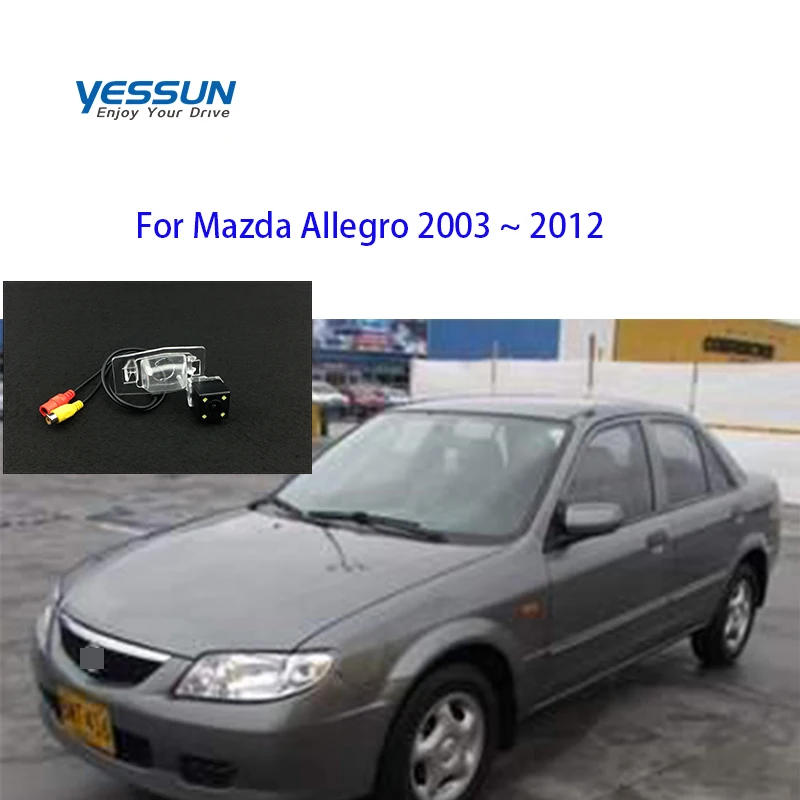 Yessun HD CCD Ночное Видение автомобиль заднего вида Реверсивный для Mazda Аллегро 2003 ~ 2012