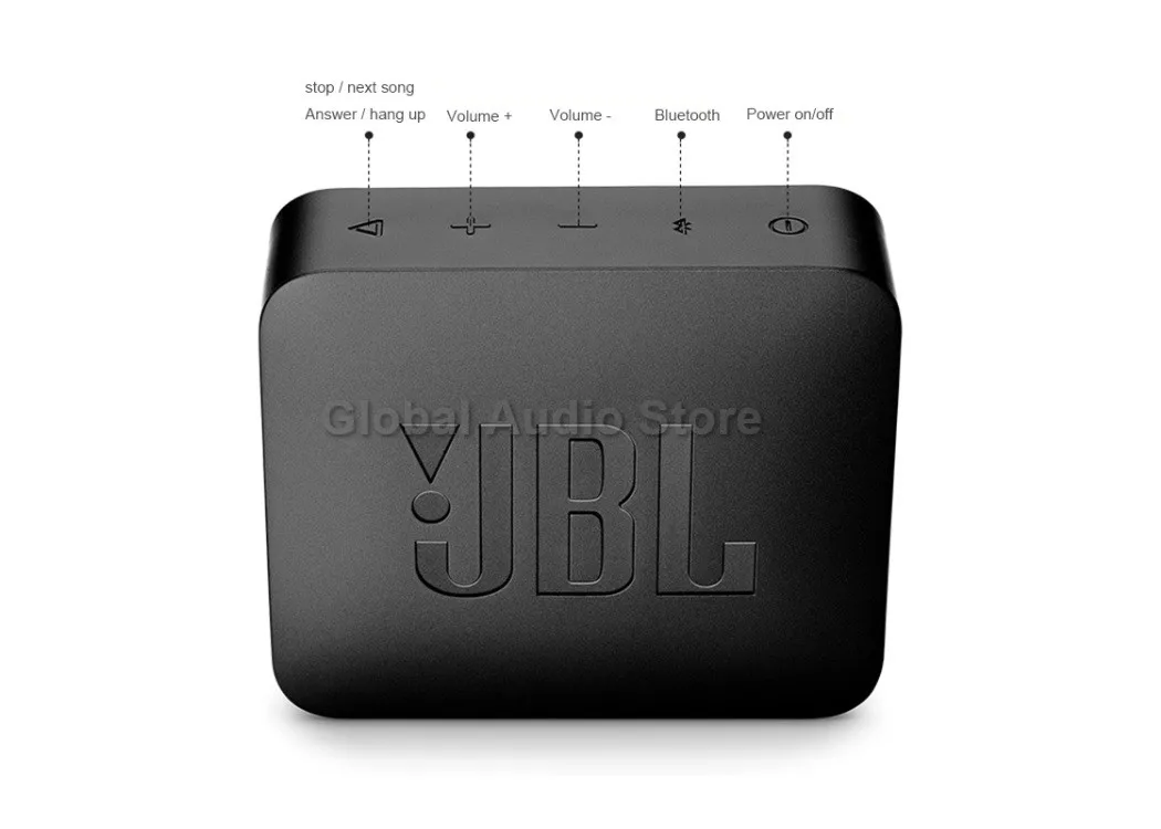 JBL Go 2 Мини Портативный беспроводной IPX7 водонепроницаемый Bluetooth динамик с сабвуфером бас-эффект
