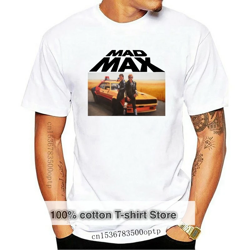 

Новинка, белая футболка Mad Max I V6, постер фильма, все размеры S...5Xl