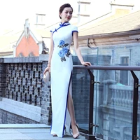 2021 oriental dress cotton qipao chinese dress sexy chinese qipao chinese dress