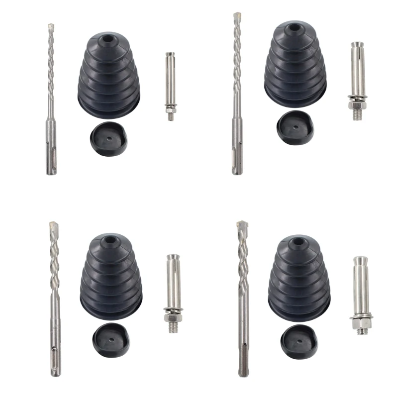 

Набор сверл для электродрели, комплект насадок из Нержавеющей Стали С Пылезащитным покрытием и круглым хвостовиком