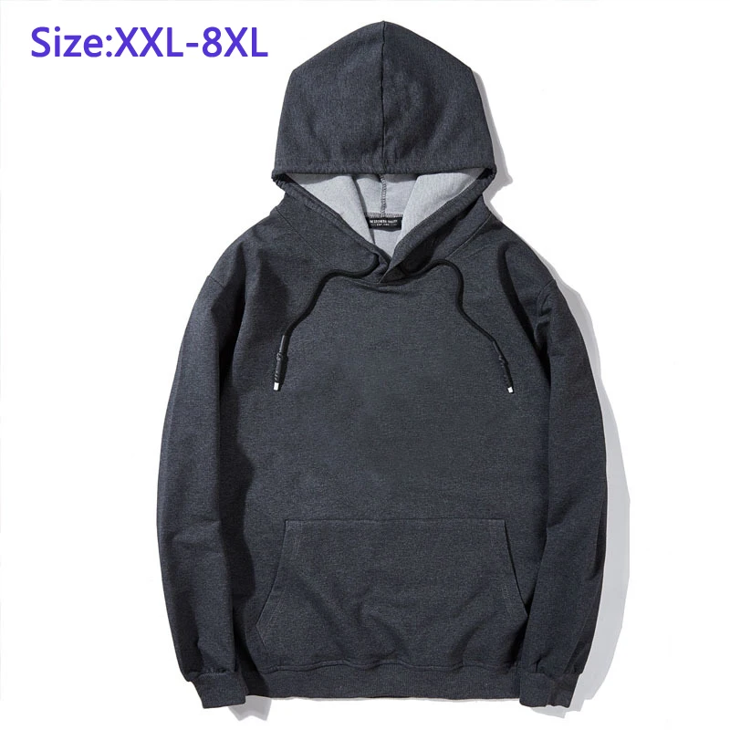 7XL 8XL одежда для мужчин толстовки повседневное пальто высокого качества