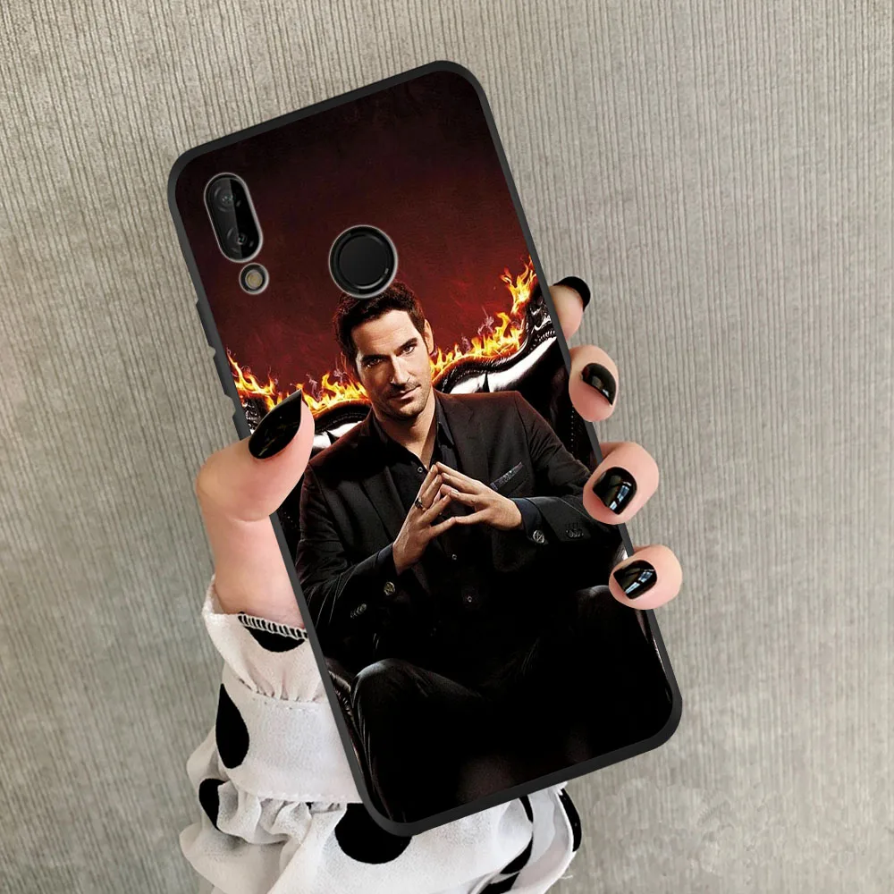 2020 American TV Lucifer phone Case black cover For Huawei P40 Lite Pro P20 P30 P8 P10 Mate 20 30 | Мобильные телефоны и