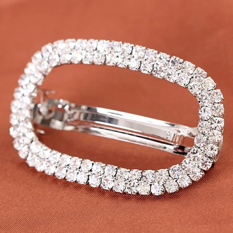 Высокое качество зажим для волос Краб заколки аксессуары роскошные стразы |