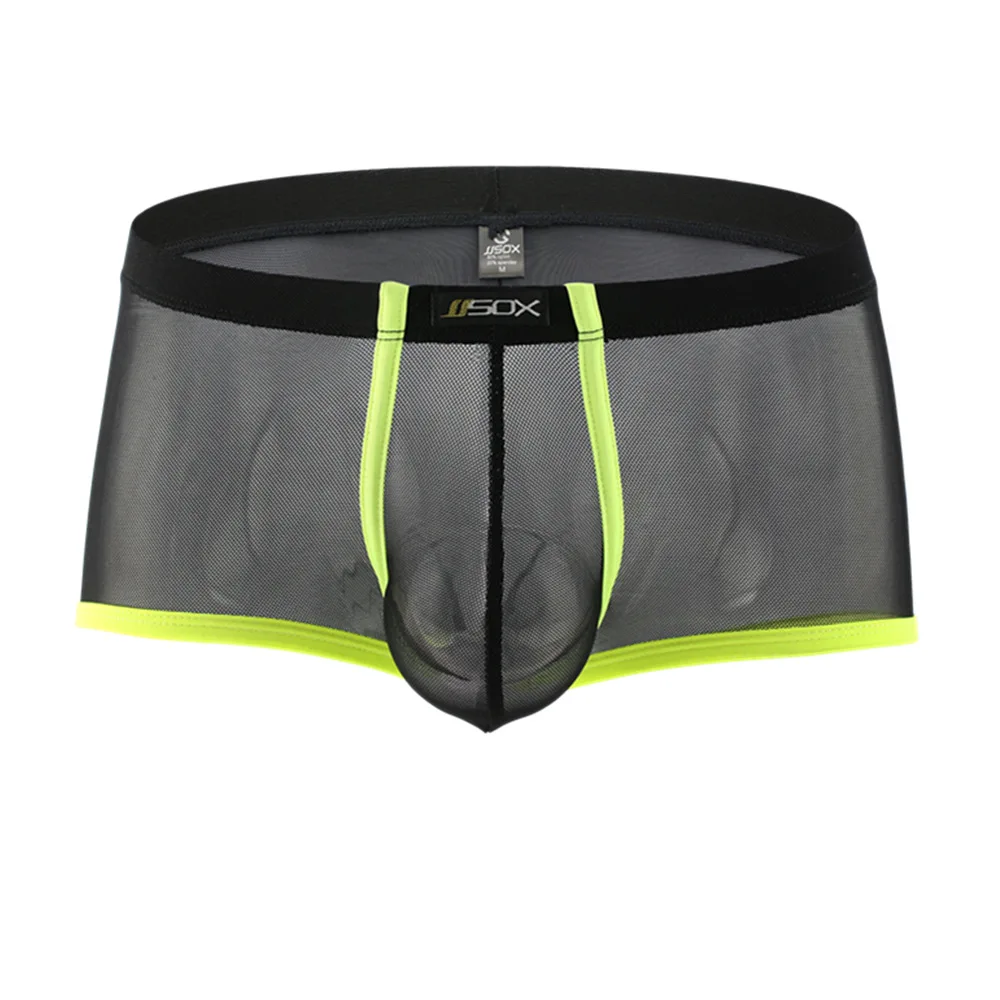 Нижнее белье jjsox прозрачные сетчатые трусы-боксеры из нейлона и спандекса |
