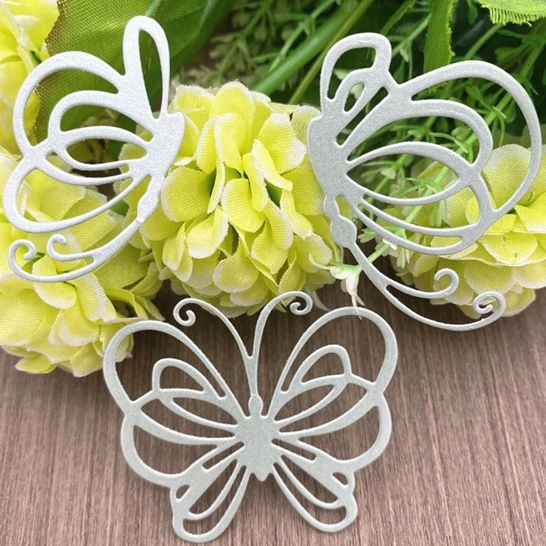 

Butterfly Frame Stamps Metal Cutting Dies Stencils for DIY Scrapbooking Decorative Embossing Handcraft Die Cutting Template