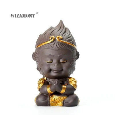 WIZAMONY Китайский Фиолетовый Глиняный чайный набор кунг-фу чай для домашних