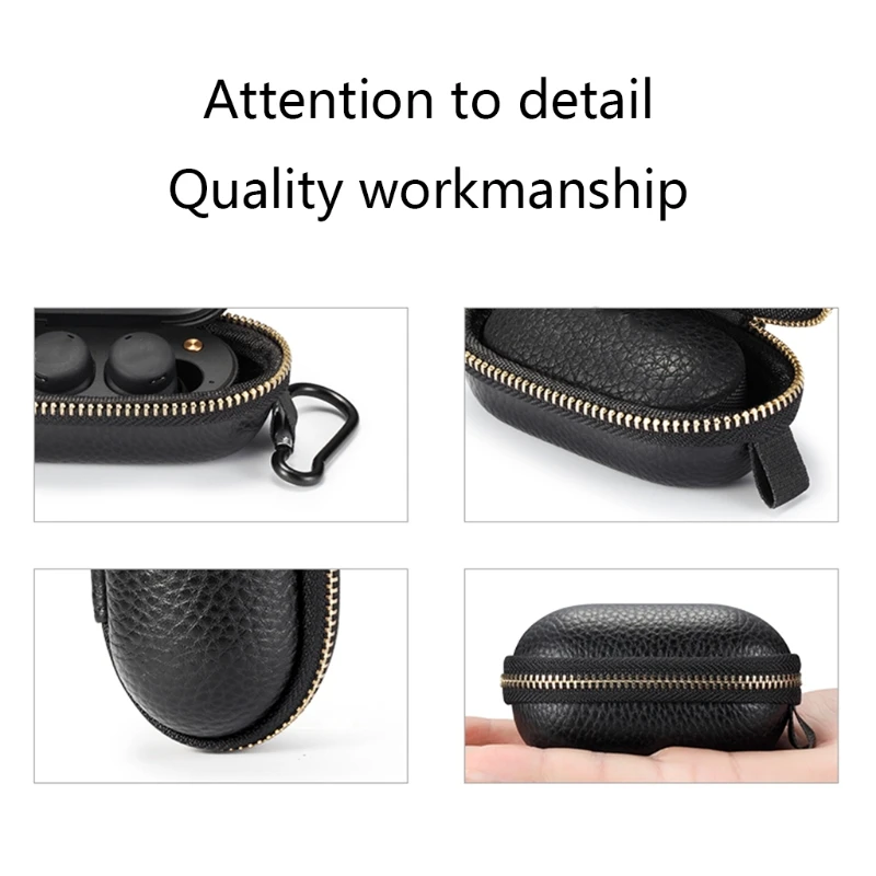 

Earbud Case Earphone Carrying Case Holder EVA Storage Bag Mini Zipper Pouch for Mar shall MODE II