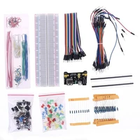 electronic component set beginner starter kit accessories power supply module resistor jumper wire for arduino r3