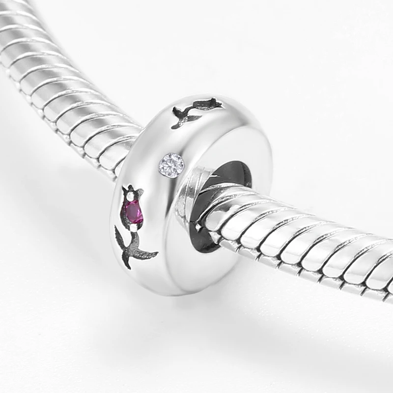 2020 модные элегантные искусственные бусины из стерлингового серебра 925 пробы