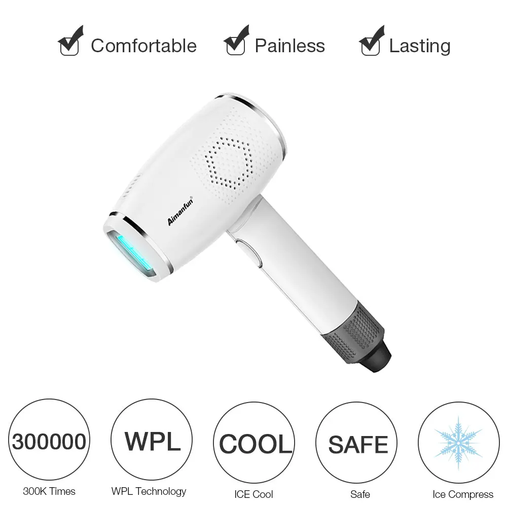 Лазерный эпилятор для удаления волос 300K IPL|Эпиляторы| |