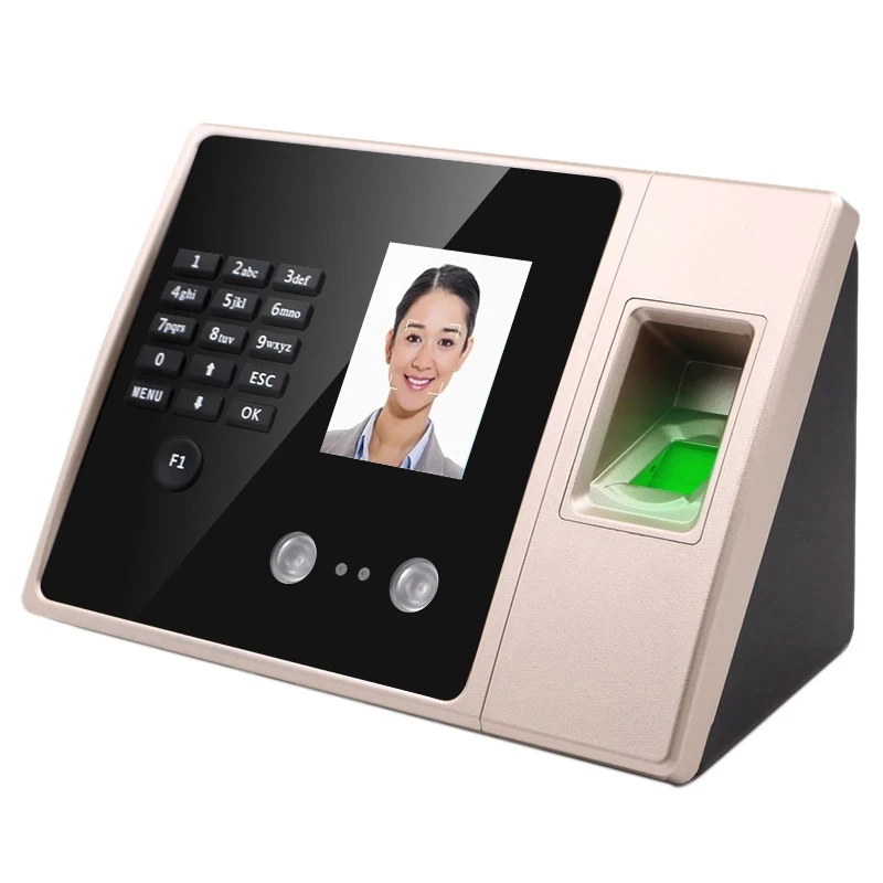

FA02 Biometric Fingerprint And Facial Recognition Time Clock Time Attendance Machine Free Software Included