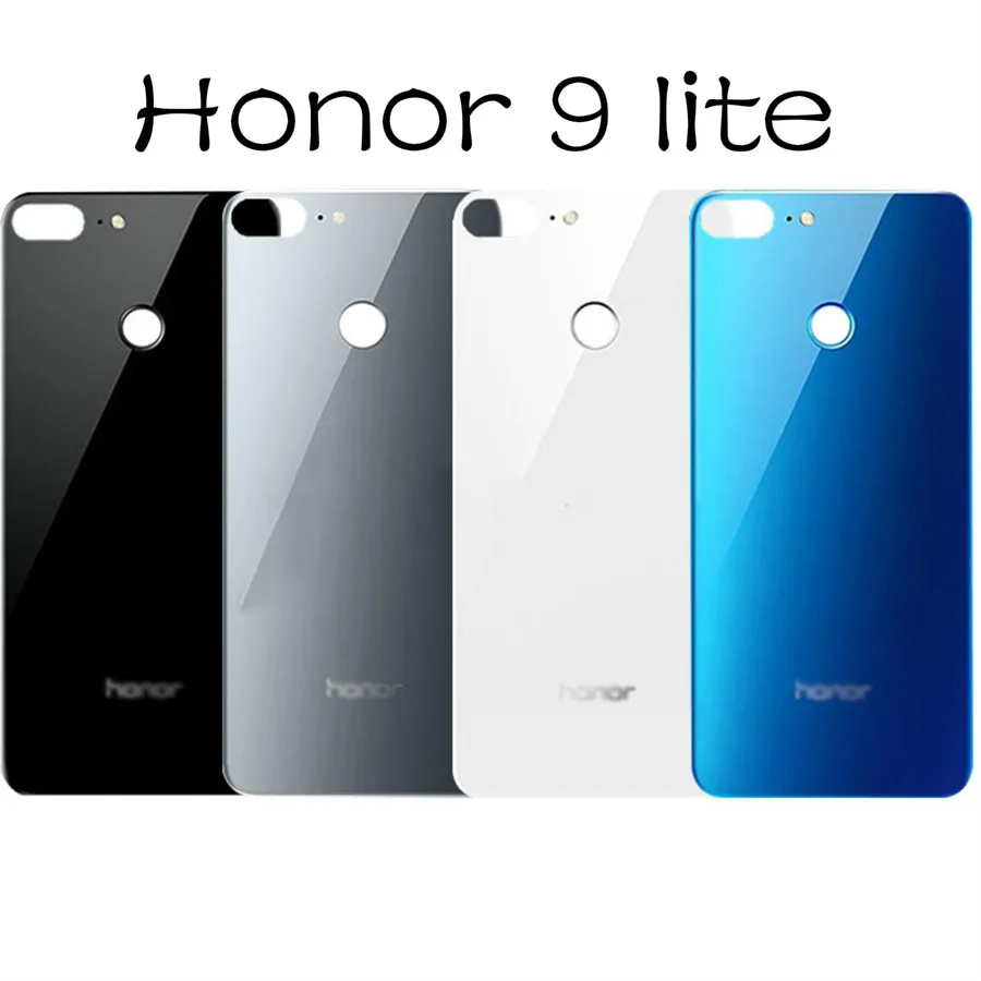 Для huawei Honor 9 Задняя стеклянная крышка батареи Honor9 Задняя Дверь Корпус чехол панель для huawei Honor 9 Lite крышка батареи Замена