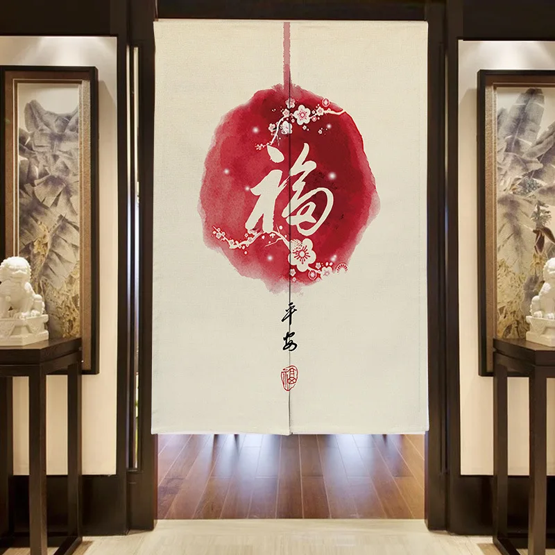 Китайская кухонная дверная занавеска разделительная для спальни японская двери