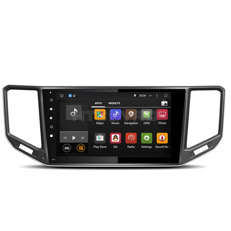 Автомобильный DVD плеер YMODVHT 10 1 дюйма Восьмиядерный процессор 4 Гб + 32 ГБ Android 9 0 для