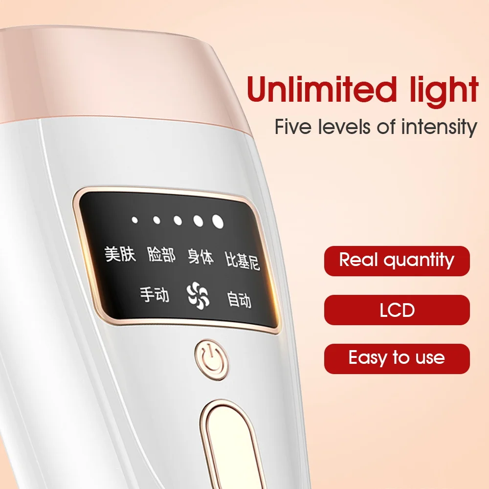 

Electric Laser Depilador Flash Photo Epilator Painless IPL Hair Removal 2021 Epilator For Women Simple And Fast