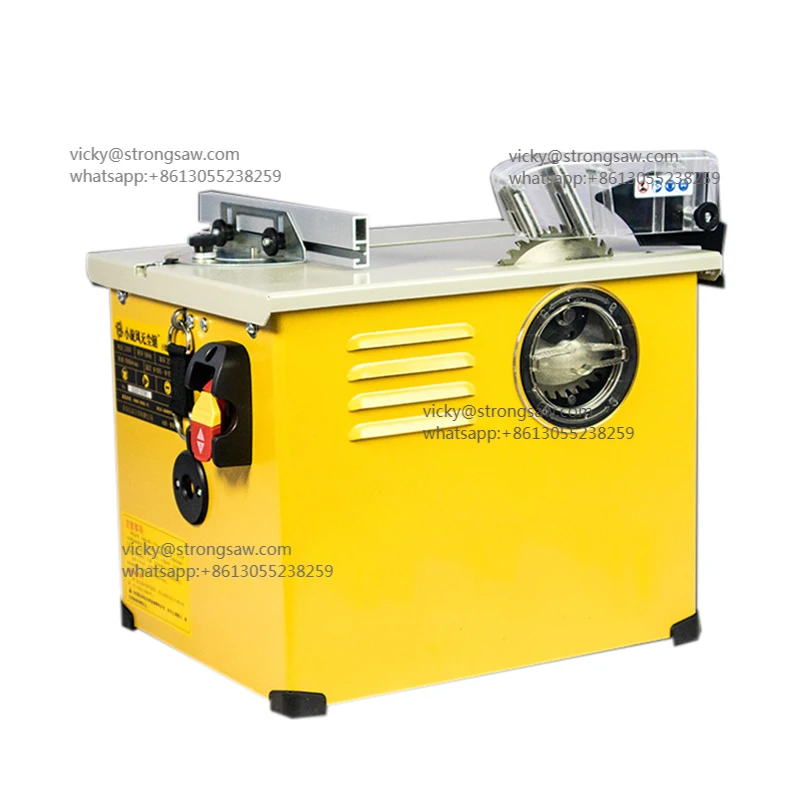 

LIVTER 6 Inches Dust-Free Automatic dust collection Wood Cutting Machine Desktop Portable Woodworking Sliding Table Saw