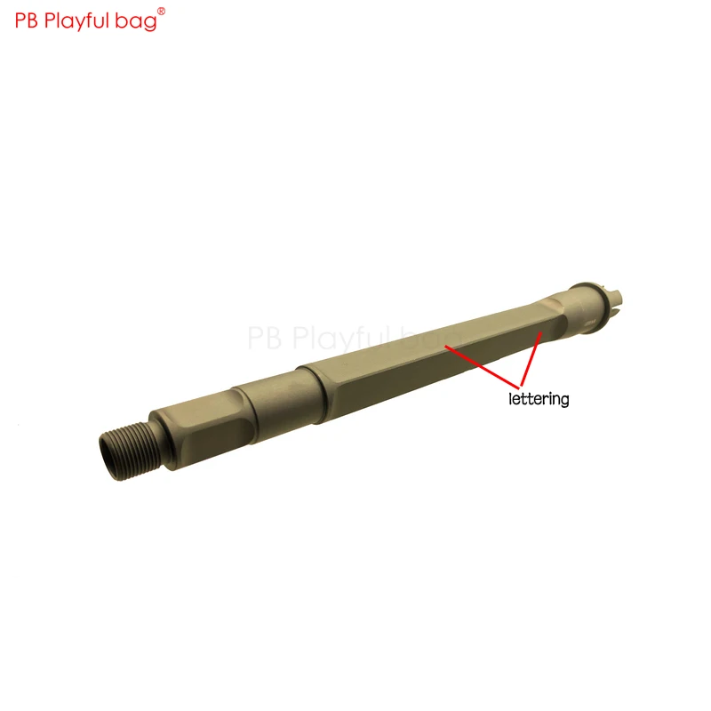 Игрушка DIY квадратная Пан-флейта обратные зубы Наружная трубка 14 мм 16 Модернизированный материал водяной пулевой пистолет 556 полые тяжелые трубки PD46 - Цвет: 1pcs