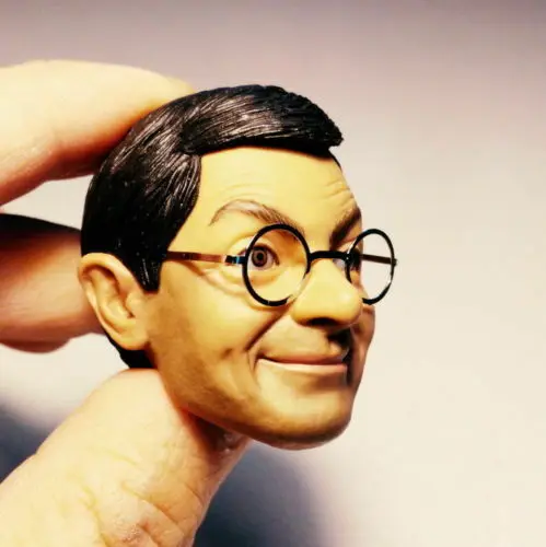 

1:6 Scale Figure Accessory Vintage Round Frame Metal Glasses Model Toy