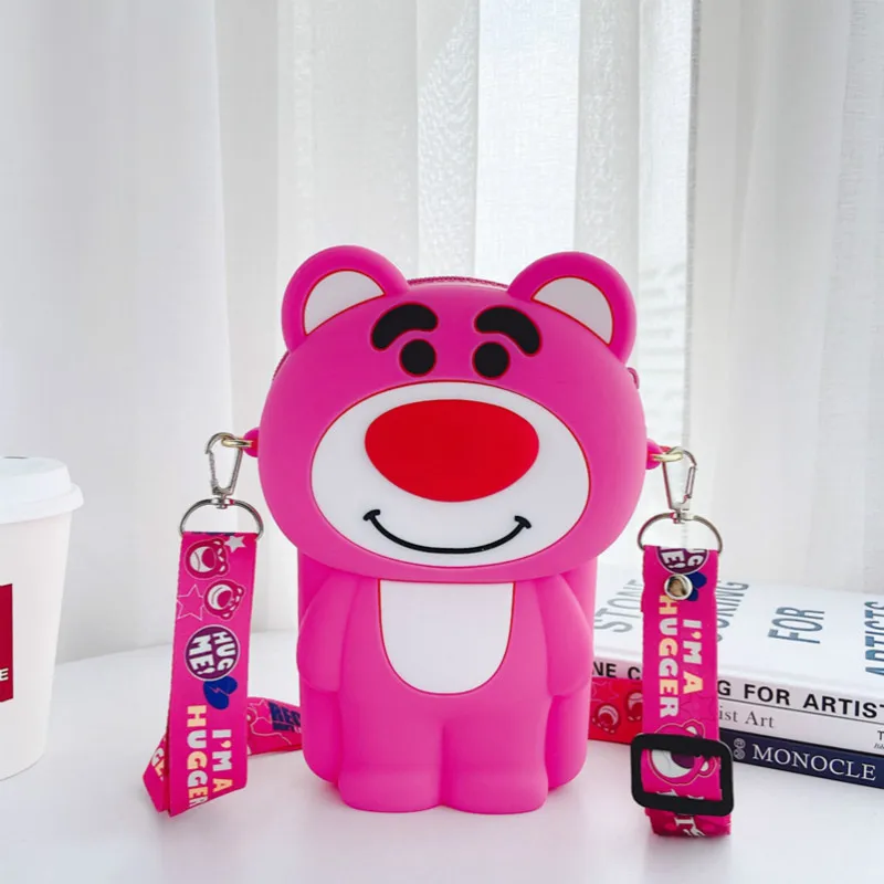 Модные сумки на одно плечо с большой емкостью для девочек Милые детские хранения