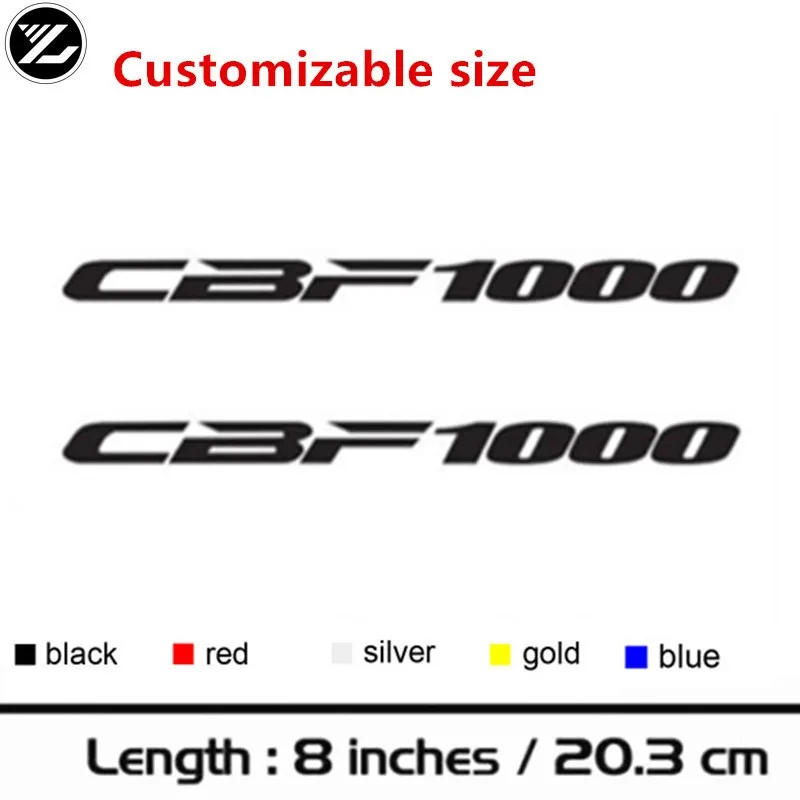 

Motorcycle sticker moto gp body model sticker helmet wind sticker personality Fuel tank sticker for honda CBF 1000 CBF1000