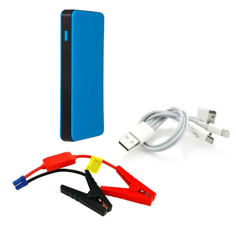 12V многофункциональный автомобильный стартер зарядное устройство Power Bank Booster Blue |
