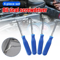 4pcs 135mm car auto vehicle oil seal screwdrivers set o ring seal gasket puller remover pick hooks repair tools for car