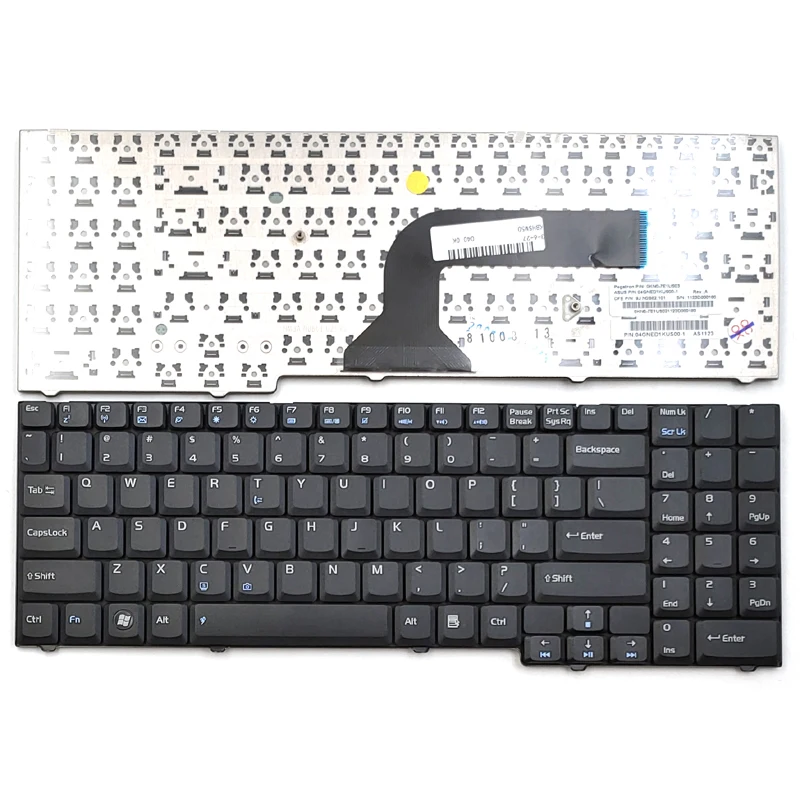 Новинка Клавиатура для ноутбука ASUS M50 M50SA M50SR M50SV M50VC M50VM M50VN M50VT M70L M70SL Серия
