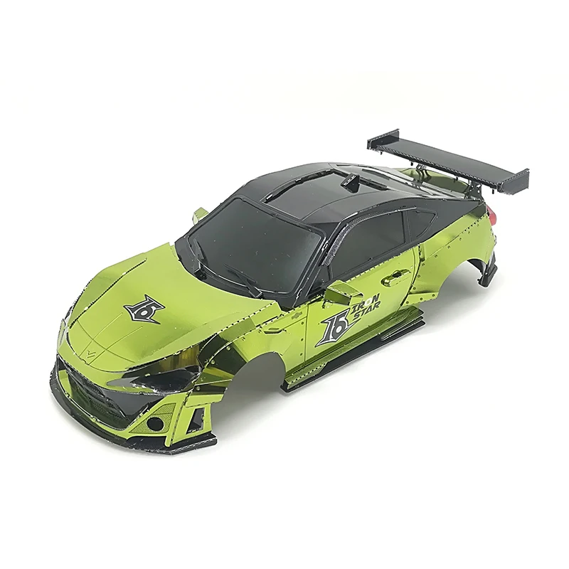 FATJAY 1/28 MINI Q GT86 чехол для автомобиля металлическая текстура ракета кролик