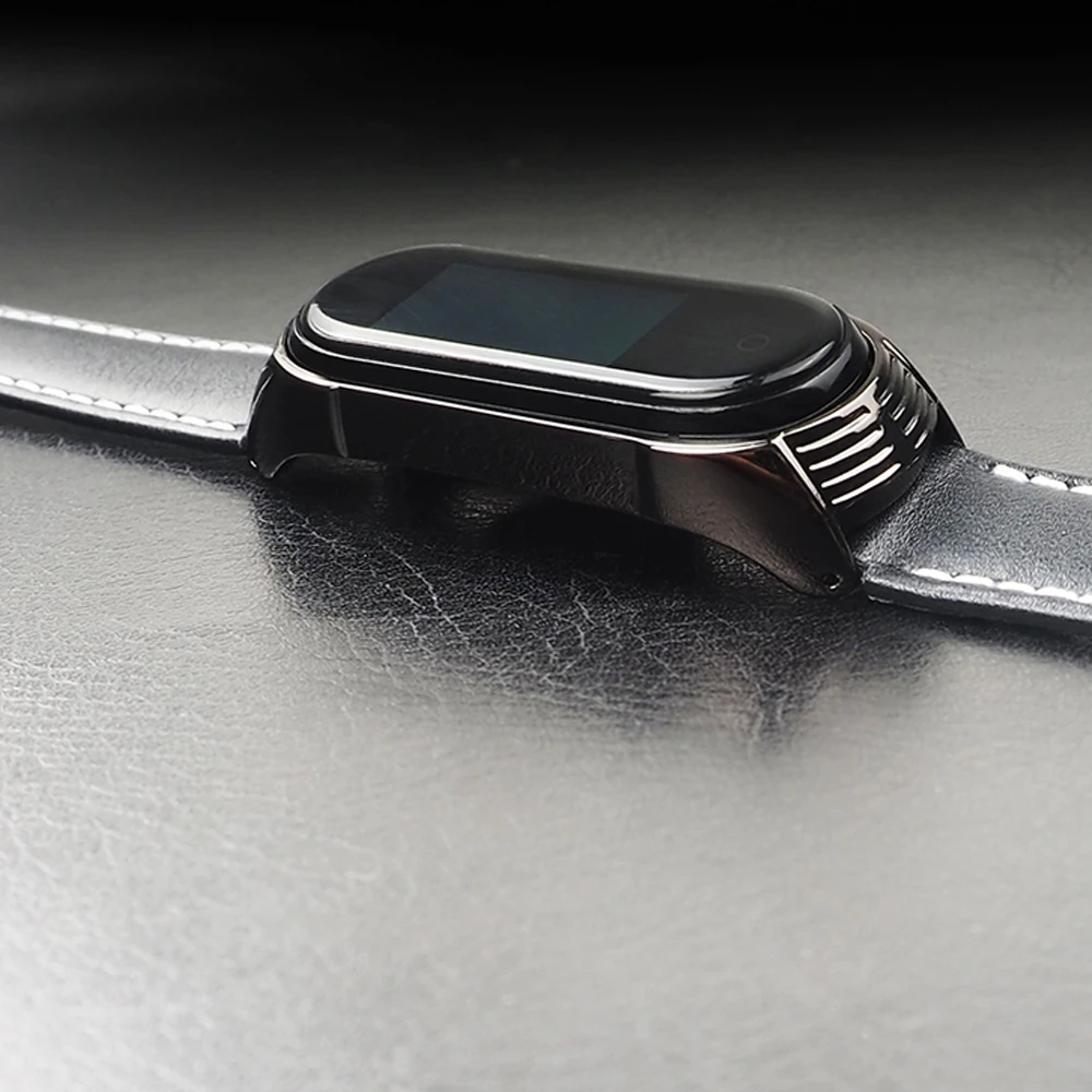 mi jobs Newst Design mi Band 4 ремешок из натуральной кожи браслет для Xiaomi mi Band 4 сменный ремешок mi band 4 умные аксессуары