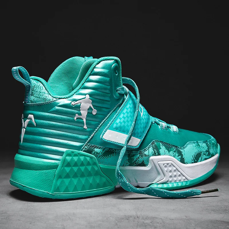 

Оригинальные зимние баскетбольные мужские кроссовки, кожаные высокие носимые кроссовки 35-45, спортивная обувь для баскетбола, мужские желты...