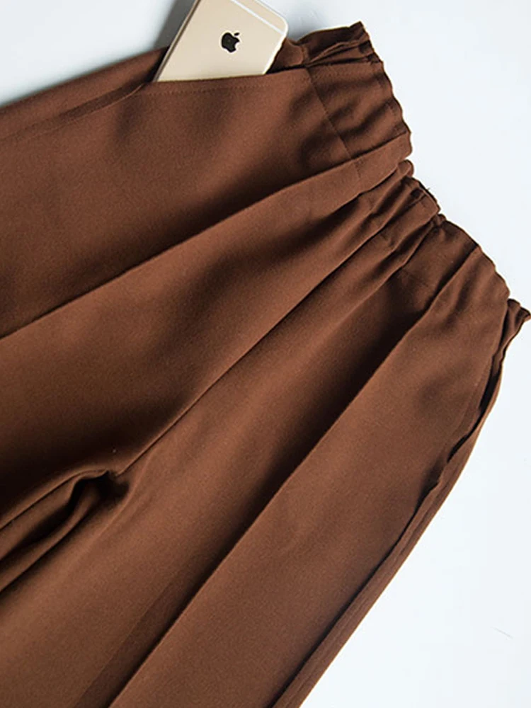 

spring autumn winter women clothes vintage skinny ladies high waisted mujer 2019 femme thick cloth black pants female A5769