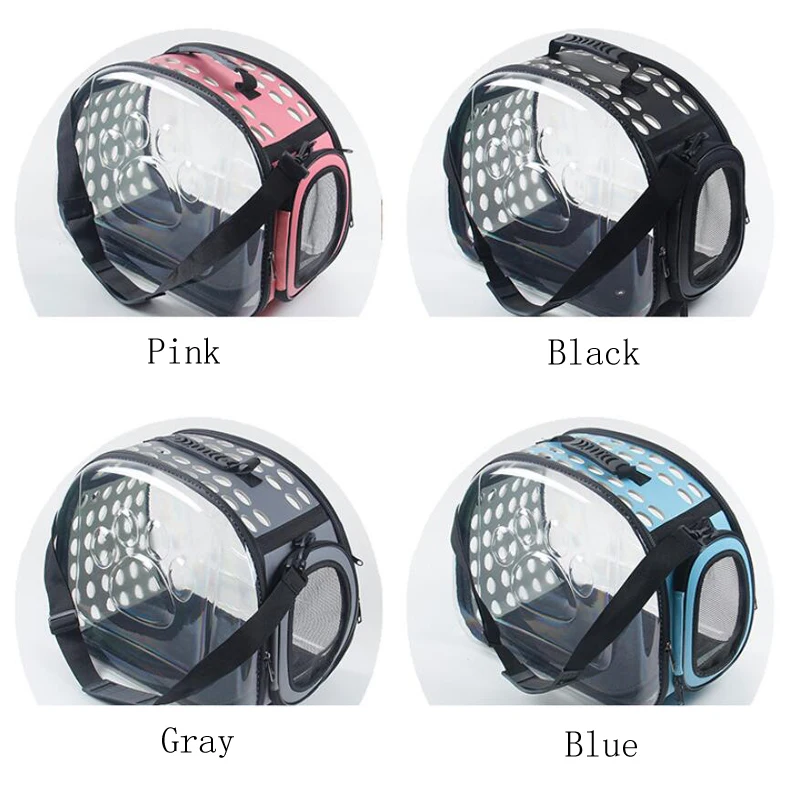 Воздухопроницаемая сумка для перевозки кошек портативный прозрачный рюкзак в