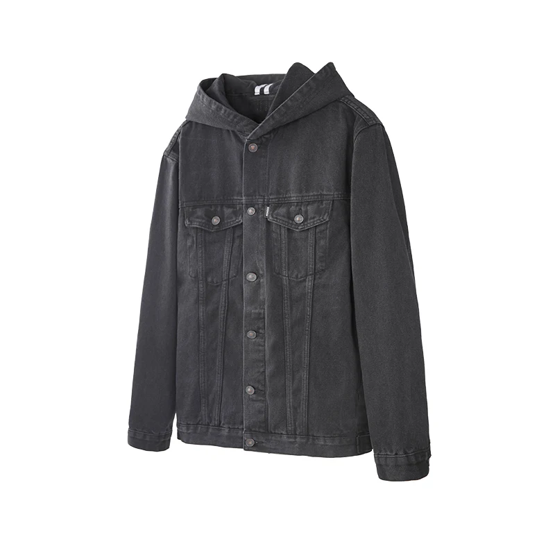 VIISHOW уличная одежда мужские куртки Брендовые джинсовые с капюшоном Chaqueta Hombre