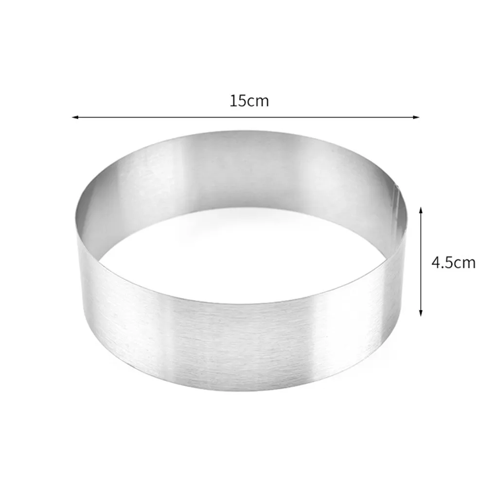 3 шт. круглая форма для мусса набор сделай сам форм торта инструмент выпечки из