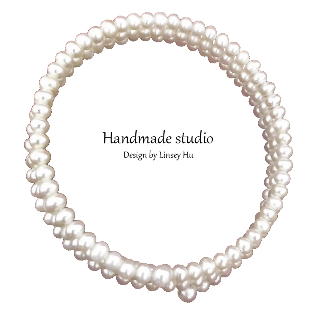 CCijiNG простой перламутровый браслет ручной работы роскошный брендовый дизайн