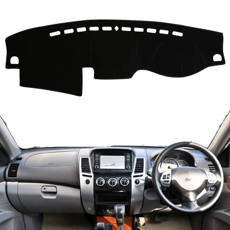 Для Mitsubishi Pajero Sport Montero 2008 2009 2010 2016 коврик для приборной панели защиты от солнца