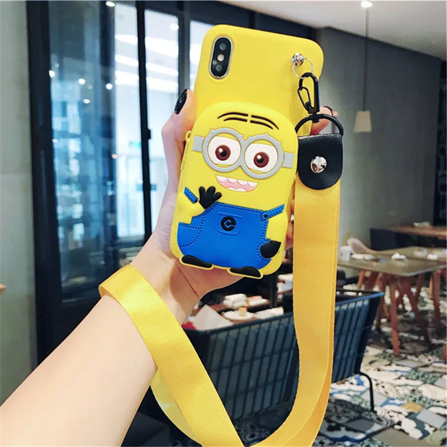 Чехол-Кошелек с 3D рисунком Минни Ститч Медведь силиконовый чехол для samsung Galaxy J2 Pro J5 Prime J2 J7 Prime мягкий чехол для телефона