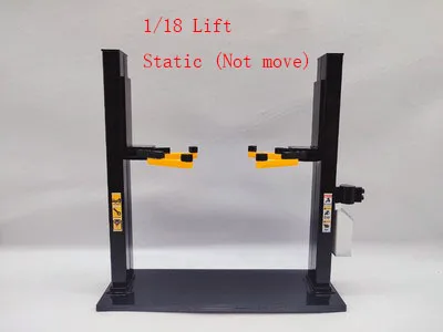 

1/18 Abs Material Lift Maintenance Scene Garage Props Model Car Static Repair Tools