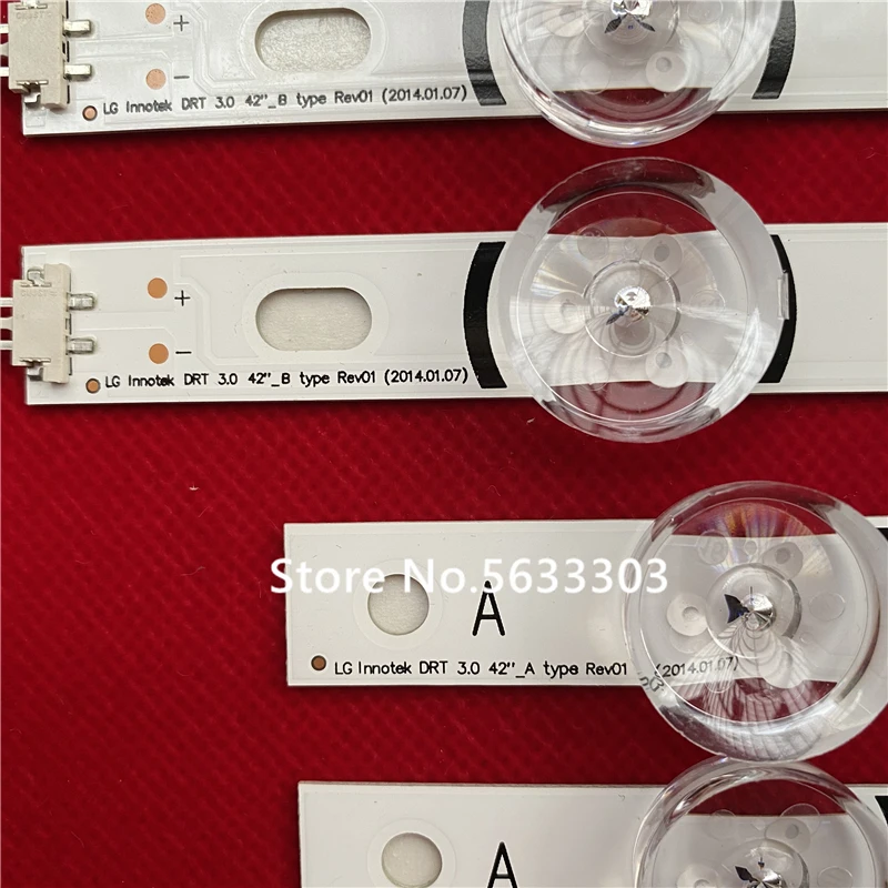 LED подсветка INNOTEK DRT 3.0 лента с 8 светодиодами для телевизора LG 42 дюйма 6916L 1709B 1710B 1957E