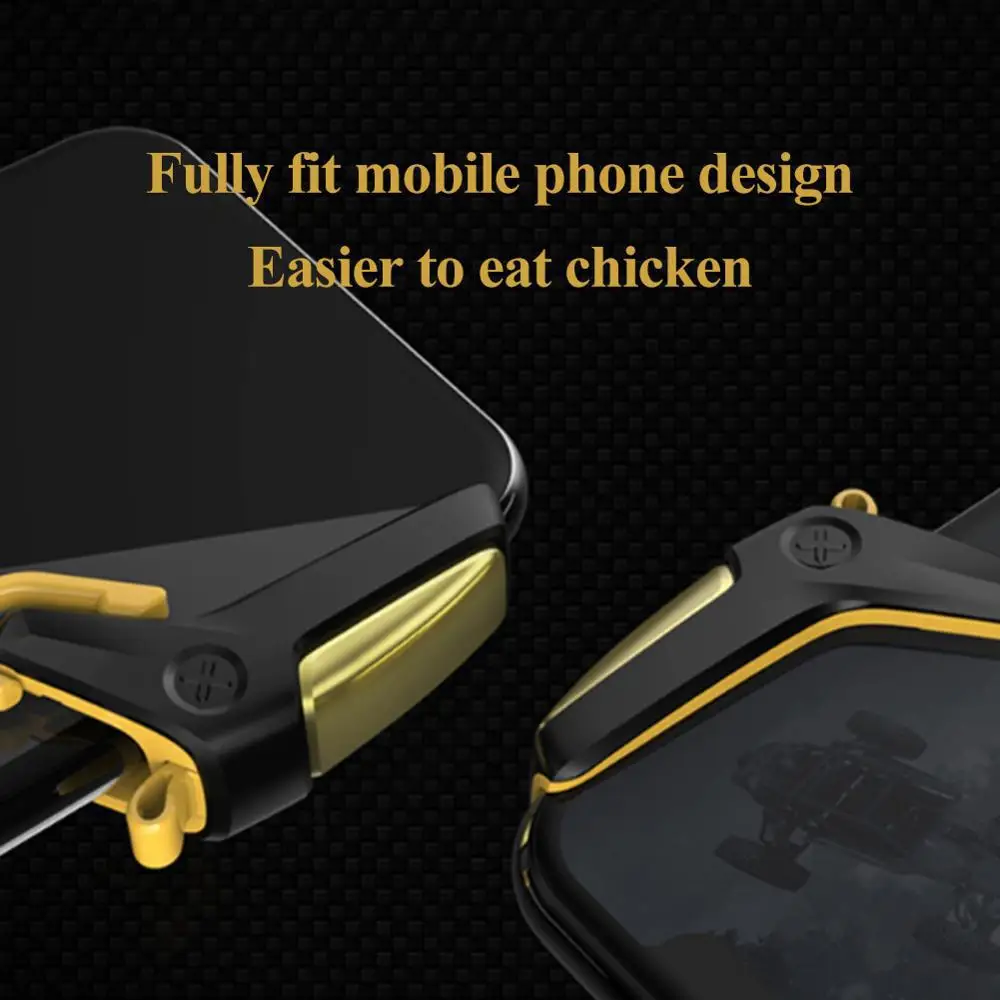 Пара мобильных игровых контроллеров Кнопка триггера для PUBG шутер Джойстик