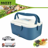 electric lunch box portable 1 5 l lunch box 12v car 24v truck electric food heating container hot rice cooker travel meal heater