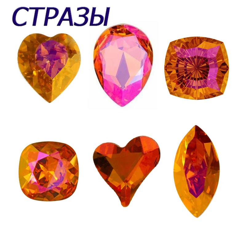 

Astral Pink Color Shape of Crystal Best Quality Glitter Glass Rhinestones Different Color Nail Rhinestone 3D DIY Rhinestones